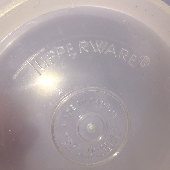 Tupperware Mix N Store Measuring Pitcher 4 Cup 1288-6 Vintage Clear & Or… - Picture 6 of 11